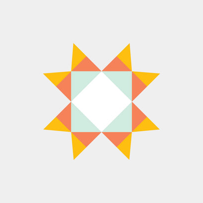Sunshine Lattice Quilt