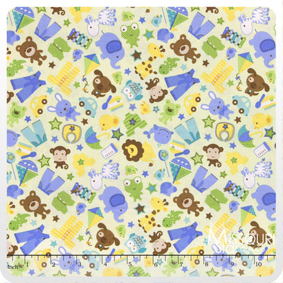Snips and Snails - Snips Main Green Yardage