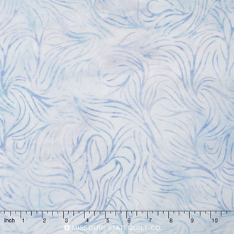 Artisan Batiks - Elementals Breeze Light Blue Yardage