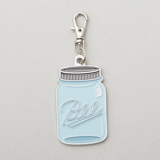 Lori Holt Enamel Happy Jar Charm
