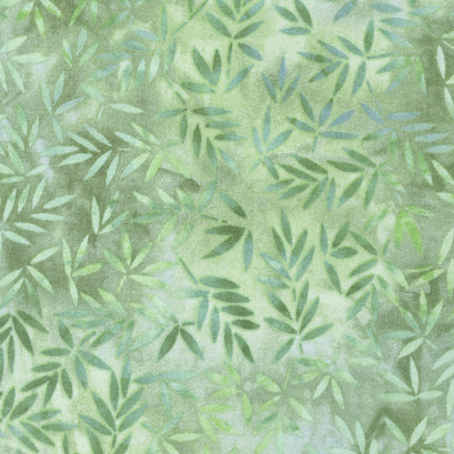Wilmington Essentials - Mottled Leaves Green 108" Wide Backing