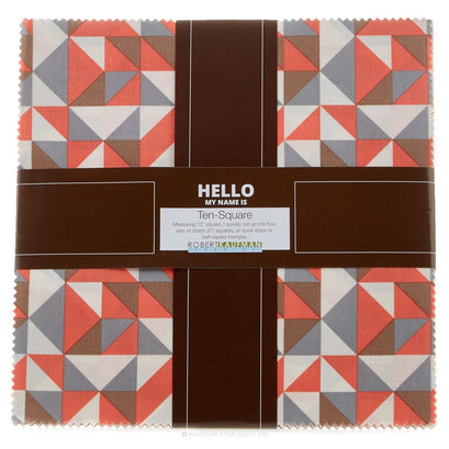 Fragmental Salmon Ten Squares