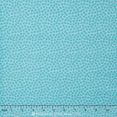 Happy Flappers - Petal Blue Yardage