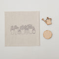 Farmers Market Collection - Farm Market Flowers Embroidery Kit Alternative View #1
