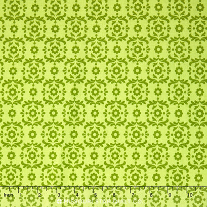 Summer Song 2 - Damask Green Yardage