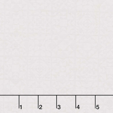 Welcome To Quilt Town - Quilt Blocks White on White Yardage