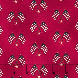 Liberty Hill - Flags Red Yardage