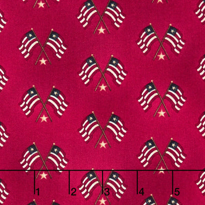Liberty Hill - Flags Red Yardage