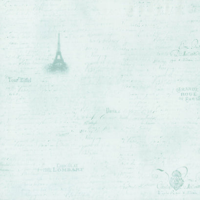 Paris Romance - Text Garden Yardage