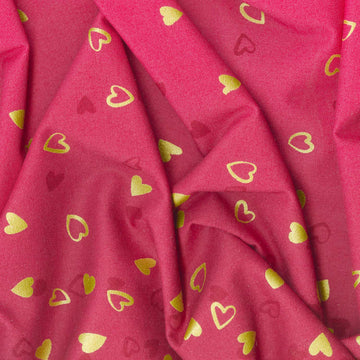 I Heart Ombre - Heart Ombre Pomegranate Yardage Alternative View #1