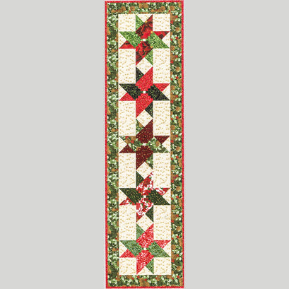 Missouri Star Holiday Flourish Around the House Table Runner Kit
