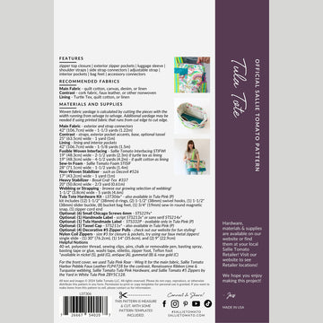 Tula Pink Tula Tote Pattern Alternative View #1