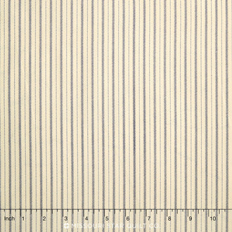 Betsy's Basket - Stripe Indigo Yardage