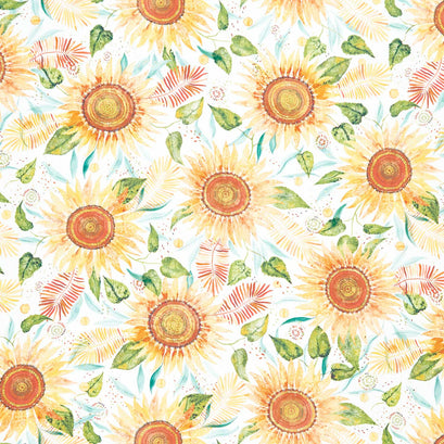 Floribunda - Sunflower Power Cloud Yardage