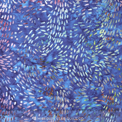 Tonga Batiks - Shower Royal Yardage
