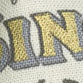 Sewing with Singer - Text Antique Metallic Yardage