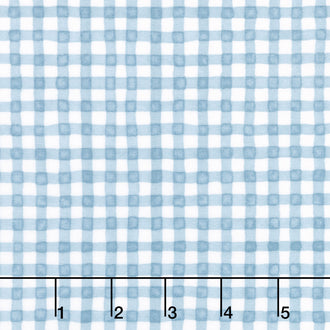 Countryside - Gingham Blue Yardage