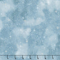 Winter White 3 - Winter Stars Winter Metallic Yardage