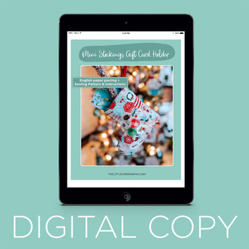 Digital Download - Mini Stockings Gift Card Holder Pattern