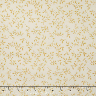 Folio Basics - Vines Cream 108" Wide Backing