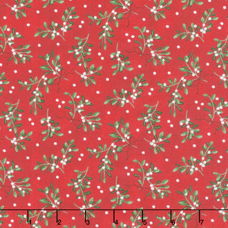 Our Gnome To Yours - Mistletoe Toss Red Yardage