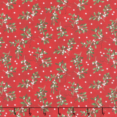 Our Gnome To Yours - Mistletoe Toss Red Yardage