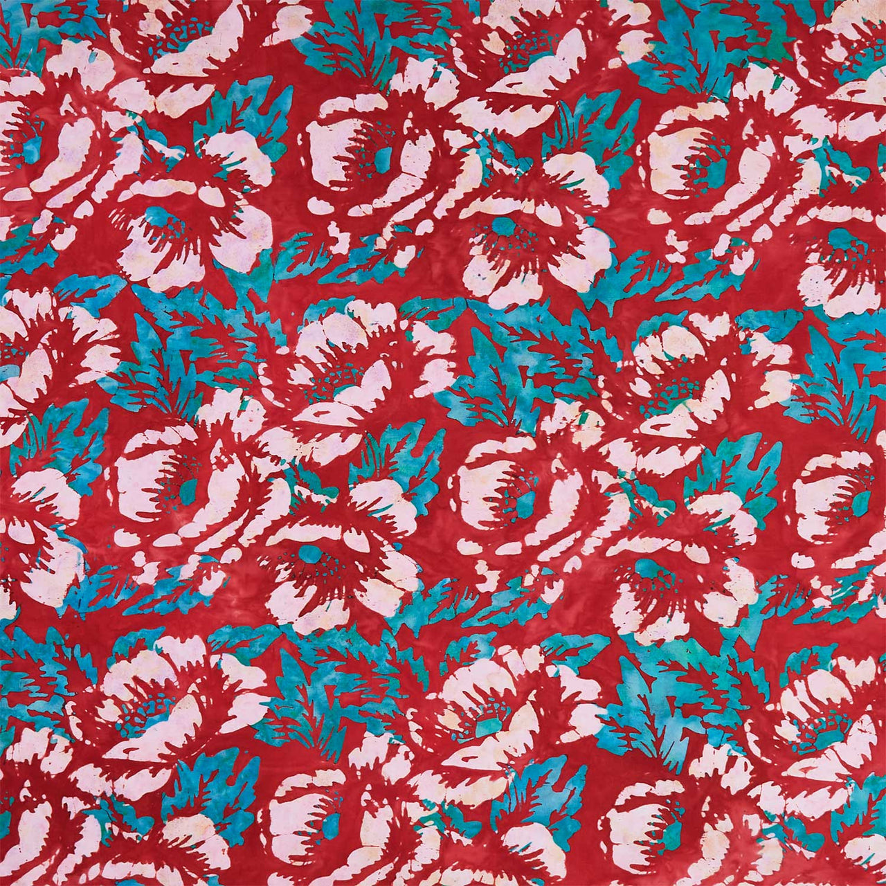 Artisan Batiks - Wild Poppies Poppy Yardage