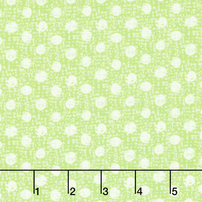 Sweet Safari - Textured Dots Green Yardage