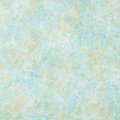 Artisan Batiks - Beachcombers Seashells Surf Yardage