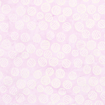 Tranquil Moments Batiks - Circles with Lines Blush Yardage