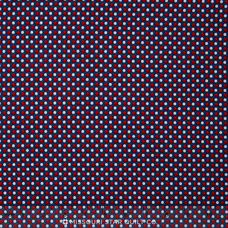 Americana II - Stars and Dots Navy Yardage