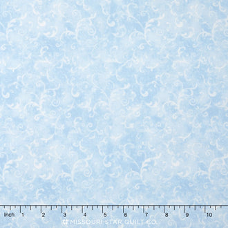 Wilmington Essentials - Filigree Light Blue Yardage