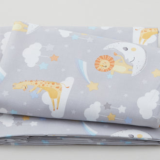 Baby's Adventure - Large All Over Gray 3 Yard Cut