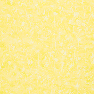 Tonga Batiks - Pixie Pumpkin Flowers Lemon Yardage