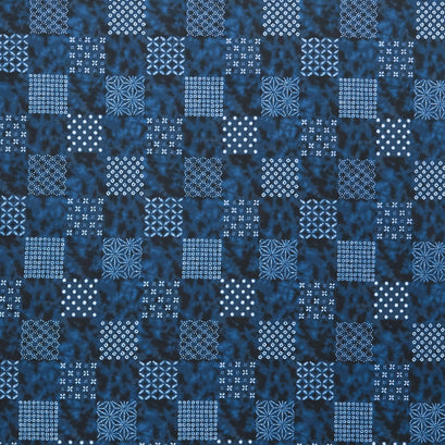 Shibori Blues - 2024 Patchwork Navy Yardage
