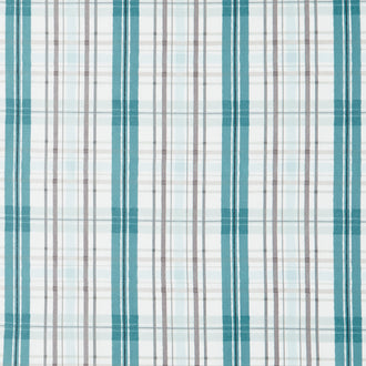 Season's Study - Plaid Teal Yardage