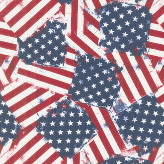 American Valor - Flag Toss Multi Yardage