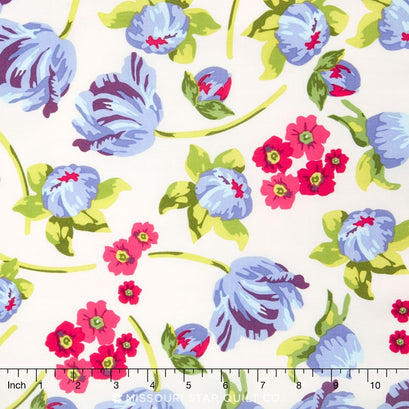 Floribella - Main Cream Yardage