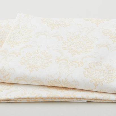 Holly Berry Park - Damask Cream 2 Yard Cut