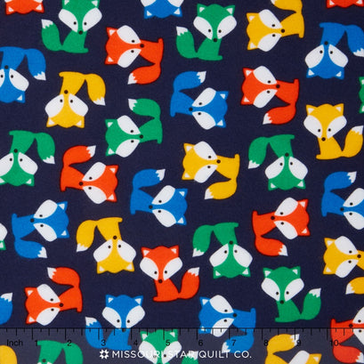 Urban Zoologie Flannel - Adventure Fox Yardage