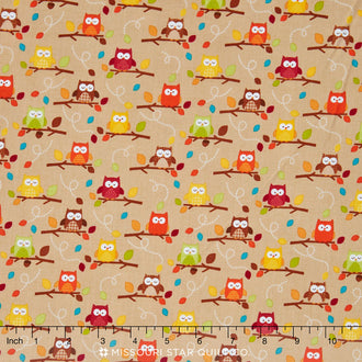 Happy Harvest - Friends Brown Yardage