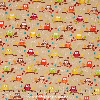 Happy Harvest - Friends Brown Yardage