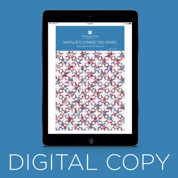 Digital Natalie's Connected Stars Quilt Pattern by Missouri Star Primary Image