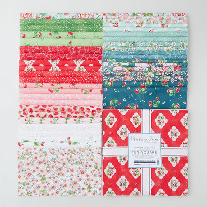 Strawberry Season Ten Squares