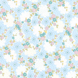 Blast from the Past - Vines Blue Yardage