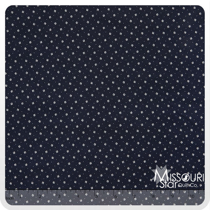 Classic Minis - Blue Yardage