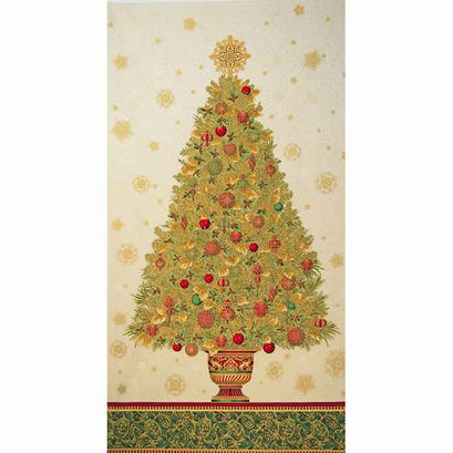 Winter's Grandeur 4 - Holiday Colorstory Tree Holiday Metallic Panel