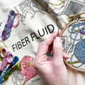 Fiber Fluid Embroidery Tote Kit Alternative View #2
