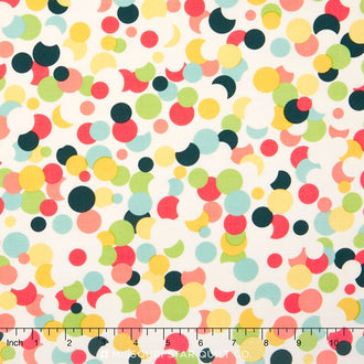 Fancy & Fabulous - Confetti Cream Yardage
