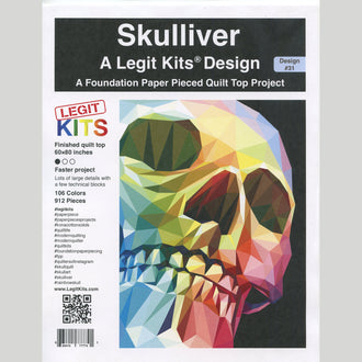 Skulliver Quilt Pattern